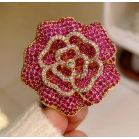 XSB091 - Rose Floral Saree Brooch